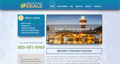 Desktop Screenshot of hiltonheadislanddeals.com